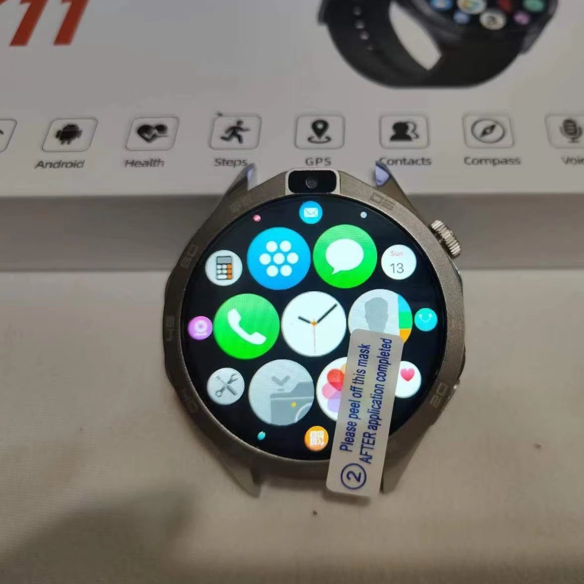 IP67 Waterproof X11 Smart Watch 1.85-Inch Big Screen 4G SIM Card LTE Android Watch With Camera WIFI GPS Smart Watch